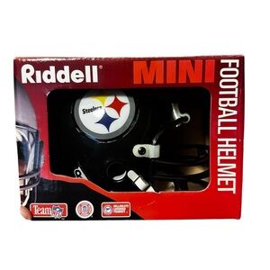 RARE RIDDELL Pittsburgh Steelers NFL MINI HELMET  1996  Never Opened New